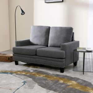 LOKATSE HOME Modern Loveseat Sofa Indoor