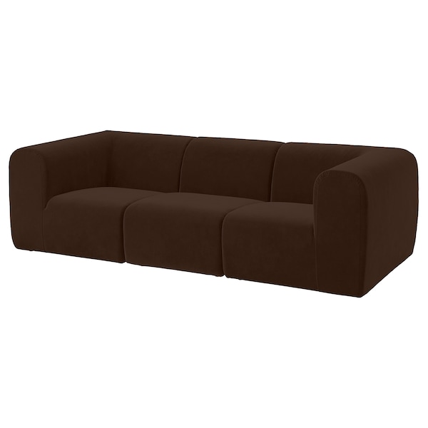 IKEA Stockholm 2025 modular sofa in dark brown