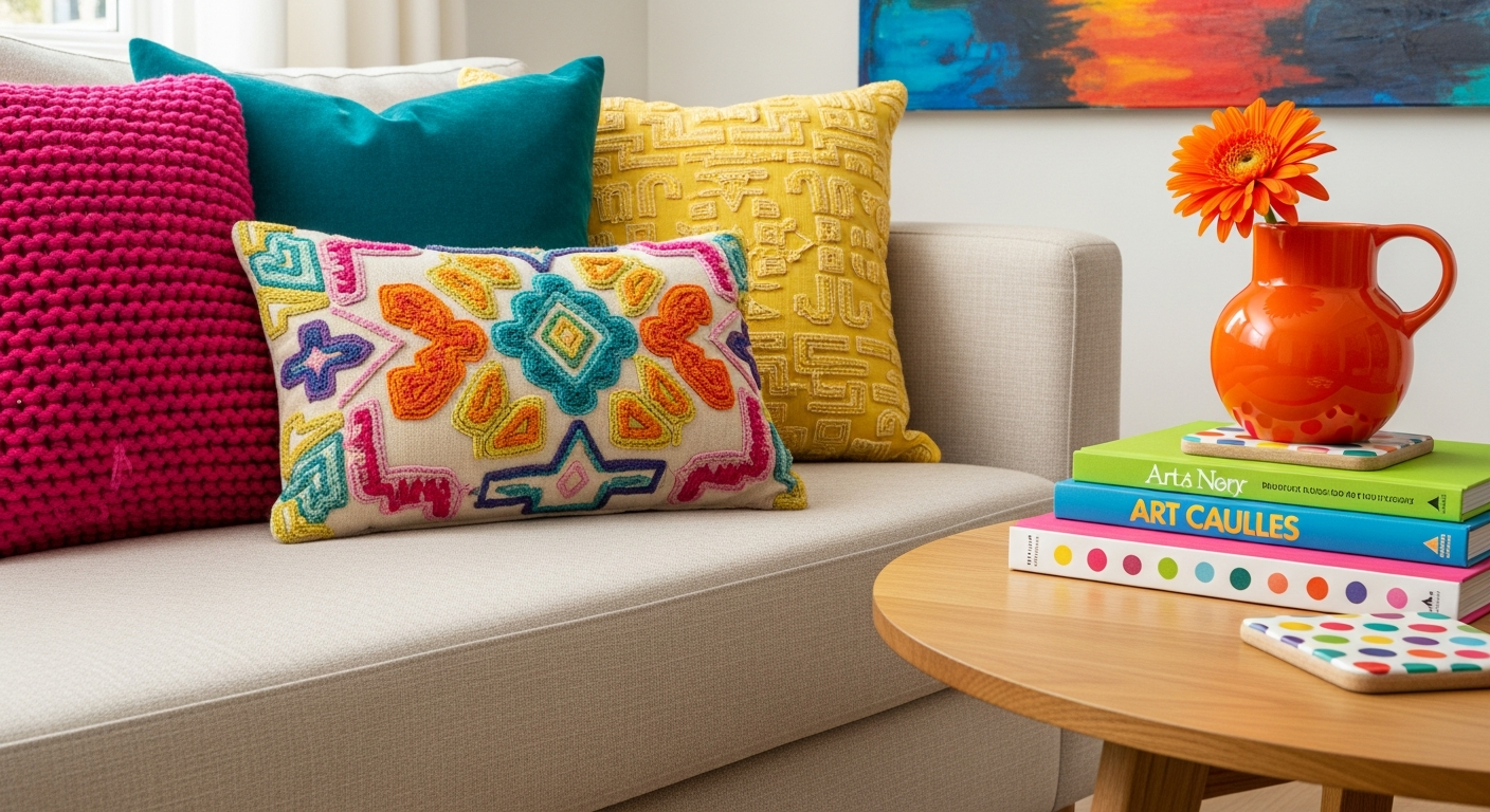 dopamine decor living room style example