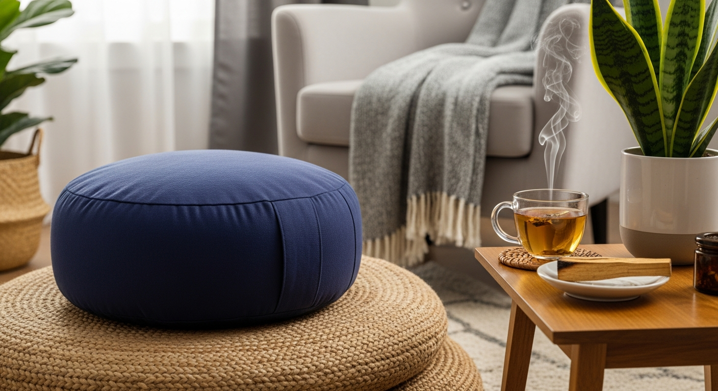 meditation space living room style example