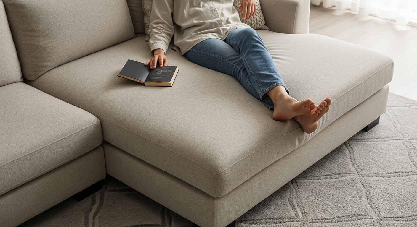 best sofas for tall people style example