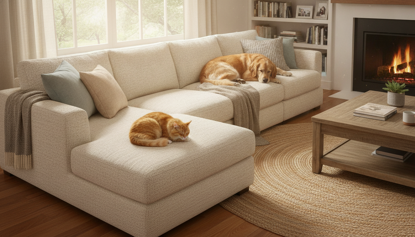 best pet friendly sofas 2026 style example