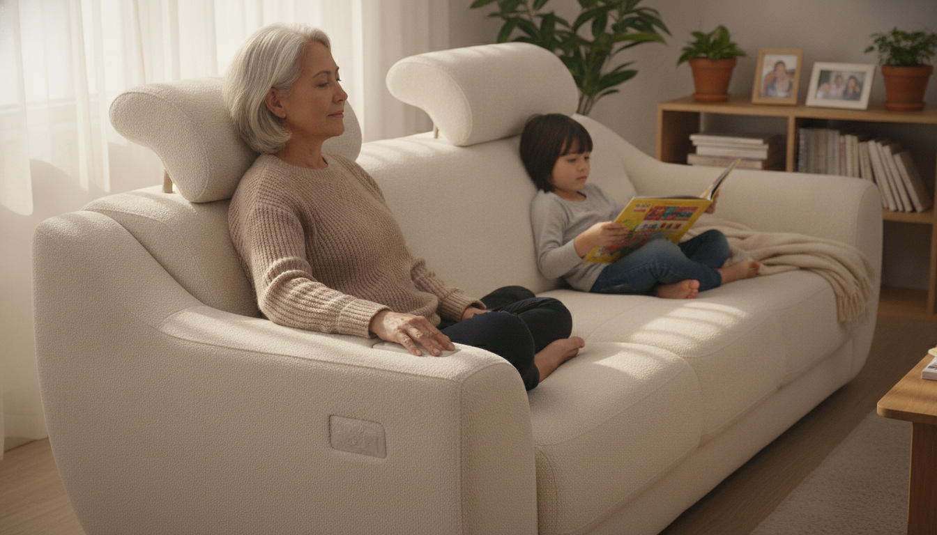ergonomic sofas multigenerational style example